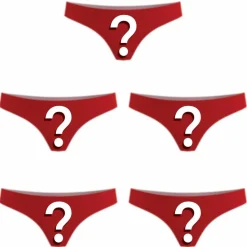 The Mystery Bundle - Women's Thong Underwear 5 Pack