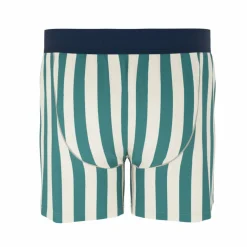 The Nantucket - Green Dock Stripe Boxers