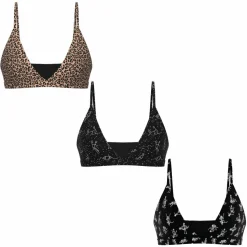 The Naughty Bests - Boob Hammock™ Triangle Bralette 3 Pack
