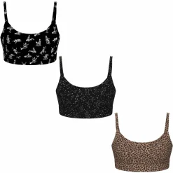 The Naughty Bests - Boob Hammock™ Scoop Bralette 3 Pack
