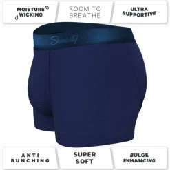 The Navy Jones - Tonal Navy Ball Hammock® Pouch Trunks Underwear