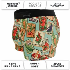 The Need For Seed - Seed Packet Ball Hammock® Pouch Trunks Underwear