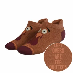 The No Leftovers - Thanksgiving Turkey Heel Hammock™ Ankle Socks