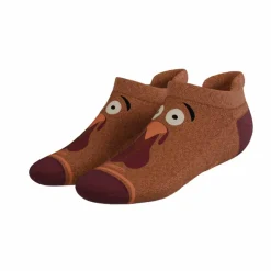 The No Leftovers - Thanksgiving Turkey Heel Hammock™ Ankle Socks