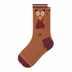 The No Leftovers - Thanksgiving Turkey Heel Hammock™ Crew Socks