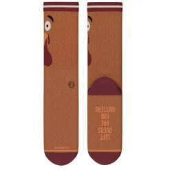 The No Leftovers - Thanksgiving Turkey Heel Hammock™ Crew Socks