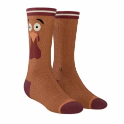 The No Leftovers - Thanksgiving Turkey Heel Hammock™ Crew Socks