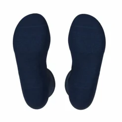 The Ocean Blue - Chambray Heather Heel Hammock™ Crew Socks