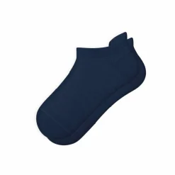 The Ocean Blue - Chambray Heather Heel Hammock™ Ankle Socks
