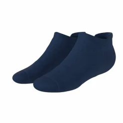The Ocean Blue - Chambray Heather Heel Hammock™ Ankle Socks