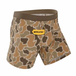 The Out Of Sight - Light Duck Camo Ball Hammock® Pouch Underwear With Fly