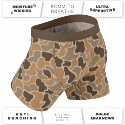 The Out Of Sight - Light Duck Camo Ball Hammock® Pouch Underwear