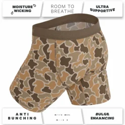 The Out Of Sight - Light Duck Camo Ball Hammock® Boxer - Long Leg