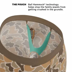 The Out Of Sight - Light Duck Camo Ball Hammock® Boxer - Long Leg