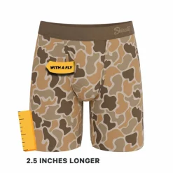 The Out Of Sight - Light Duck Camo Ball Hammock® Boxer - Long Leg