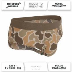 The Out Of Sight - Light Duck Camo Ball Hammock® Pouch Underwear Briefs