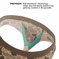 The Out Of Sight - Light Duck Camo Ball Hammock® Pouch Underwear Briefs