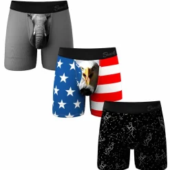 The Panty Dropper - Ball Hammock® Pouch Underwear with Fly 3 Pack
