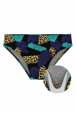 The Panty Dropper - Cheetah Ball Hammock® Pouch Swim Brief