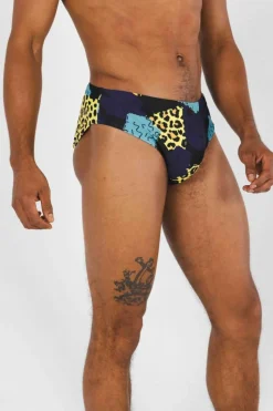 The Panty Dropper - Cheetah Ball Hammock® Pouch Swim Brief