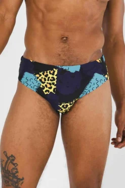 The Panty Dropper - Cheetah Ball Hammock® Pouch Swim Brief