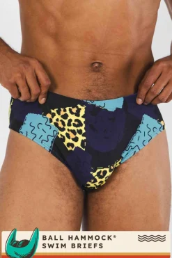 The Panty Dropper - Cheetah Ball Hammock® Pouch Swim Brief