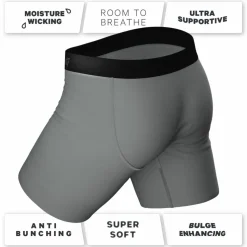 The Panty Dropper - Long Leg Ball Hammock® Pouch Boxers With Fly 3 Pack