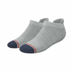 The Pebble - Grey Heel Hammock™ Ankle Socks
