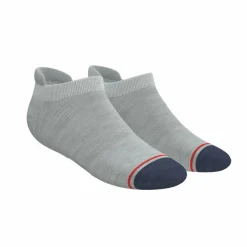 The Pebble - Grey Heel Hammock™ Ankle Socks