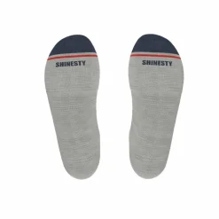 The Pebble - Grey Heel Hammock™ Ankle Socks