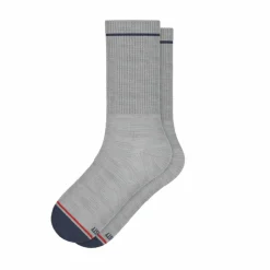 The Pebble - Grey Heel Hammock™ Crew Socks