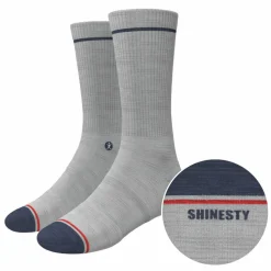 The Pebble - Grey Heel Hammock™ Crew Socks