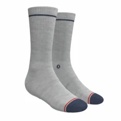 The Pebble - Grey Heel Hammock™ Crew Socks