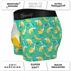 The Peel Deal - Retro Banana Ball Hammock® Pouch Trunks Underwear