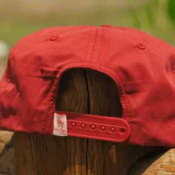 The Peel Out - Cardinal Red Banana Snapback Hat