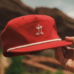 The Peel Out - Cardinal Red Banana Snapback Hat