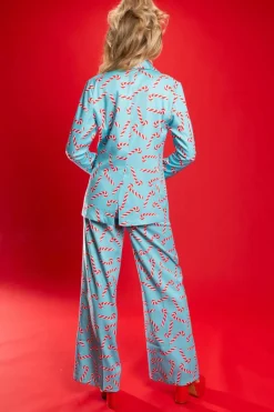 The Peppermint Pimp Canes - Candy Cane Women's Suit