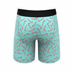 The Peppermint Pimp Canes - Candy Cane Ball Hammock® Boxer - Long Leg