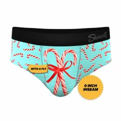The Peppermint Pimp Canes - Candy Cane Ball Hammock® Pouch Underwear Briefs