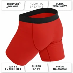 The Picante - Chili Pepper Ball Hammock® Boxer - Long Leg