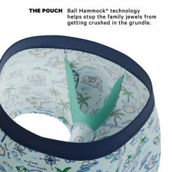 The Pirate's Booty - Naughty Map Ball Hammock® Pouch Trunks Underwear