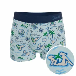 The Pirate's Booty - Naughty Map Ball Hammock® Pouch Trunks Underwear
