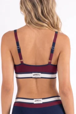 The Pitch - Rugby Stripe Boob Hammock™ Triangle Bralette