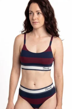 The Pitch - Rugby Stripe Bralette