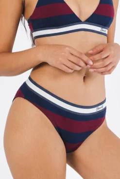 The Pitch - Rugby Stripe Modal Bikini Underwear