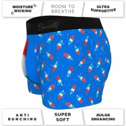 The Popsicle Stick Apex - USA Popsicle Ball Hammock® Pouch Trunks Underwear