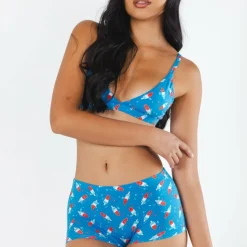 The Popsicle Stick - USA Popsicle Modal Boyshort Underwear
