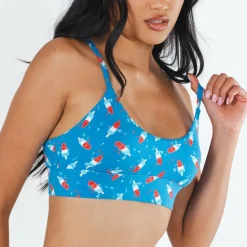 The Popsicle Stick - USA Popsicle Boob Hammock™ Scoop Bralette