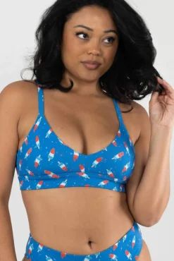 The Popsicle Stick - USA Popsicle Boob Hammock™ Plunge Bralette