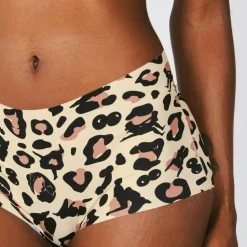 The Primal Passion - Naughty Cheetah Print Women’s Seamless Boyshort